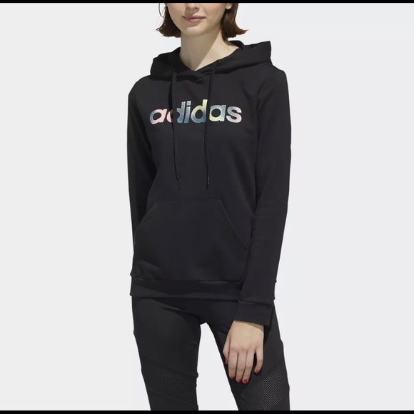 adidas colour block hoodie